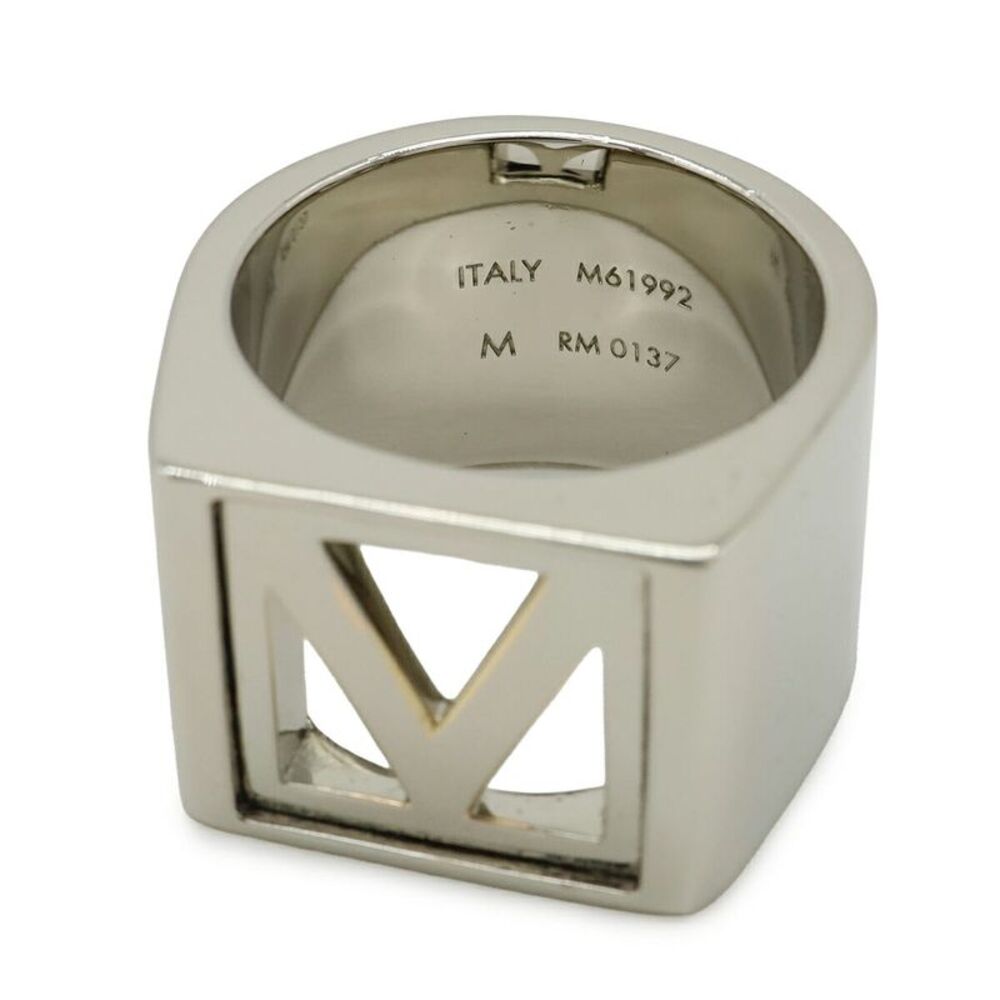 Louis Vuitton V Square Ring Silver - Picture 5 of 7